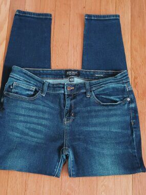 Judy Blue Skinny Fit Jeans 15/32 Women's Mid Rise Dark Blue Denim Pants Stretch